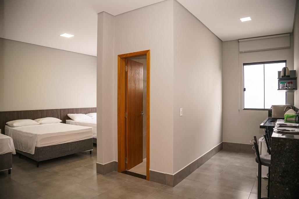 Апартаменты Apartamento Com Cozinha Privativa Фос-ду-Игуасу Экстерьер фото